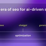 A graphic about a new era of seo for ai-driven search