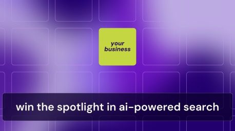 A graphic about win the spotlight in ai-powered search